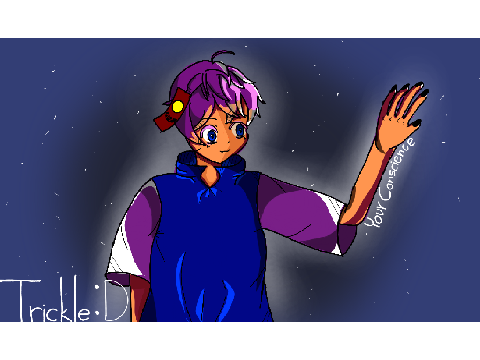 TRICKLE FAN ART :D