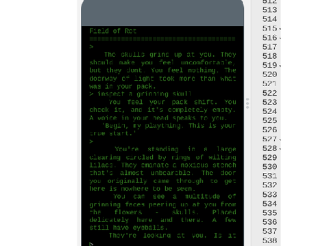 Text Adventure Engine v1.0 (in code.org?)