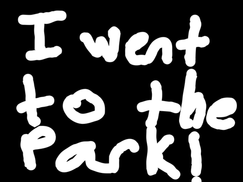 Going to the park!