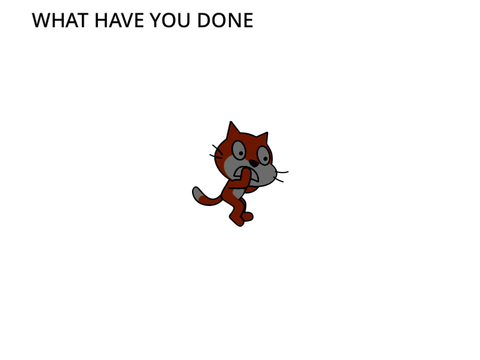 Scratch Cat turns into The Roaring Knight