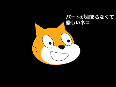 音声の空きパートに