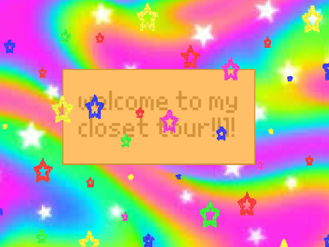 full decora closet tour!!
