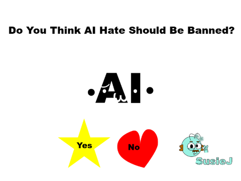 Do You Think AI Hate Should Be Banned?