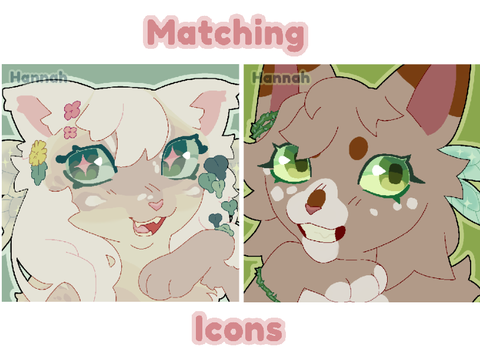 ⚘ Matching Icons ✿