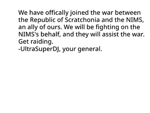 Announcement for the NDR!