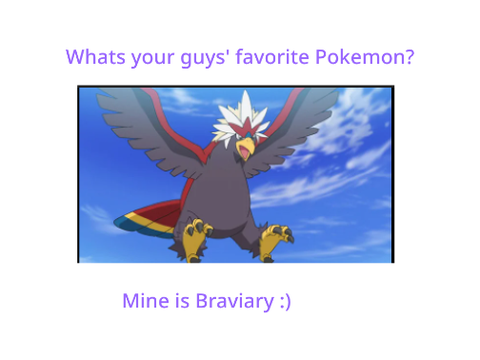 Fav Pokemon?