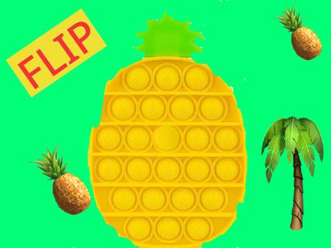 Pineapple Pop It interactive asmr remix