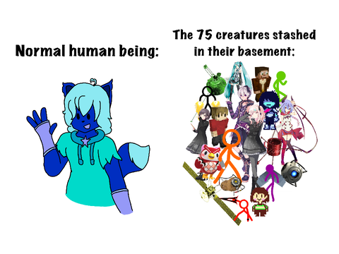 the basement