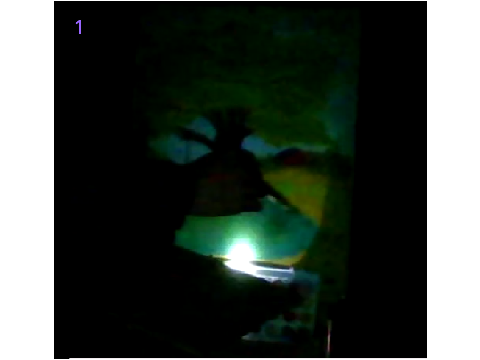 Pictures of me painting at night On 04-13-26