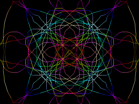 Pen mirror maker v1.0 with a beginning space effect