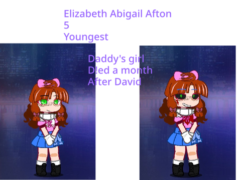 Afton redesigns + lore 