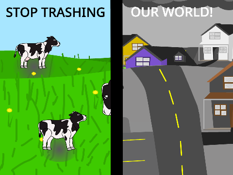 Stop Trashing Our World! ( Parallax )