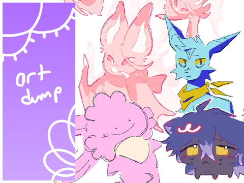 omg hiii. hi hiii hi art dump
