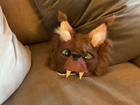 Coyote therian mask