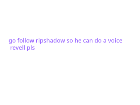 follow him pls