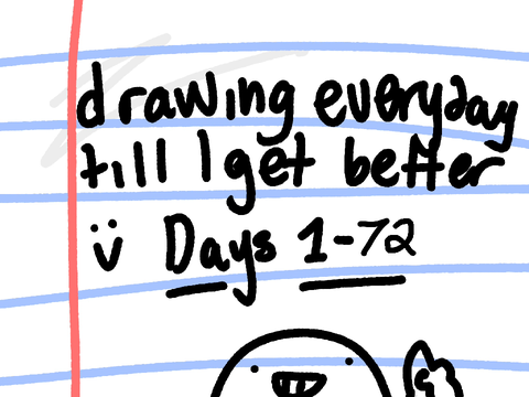 drawing everyday till i get better volume 1