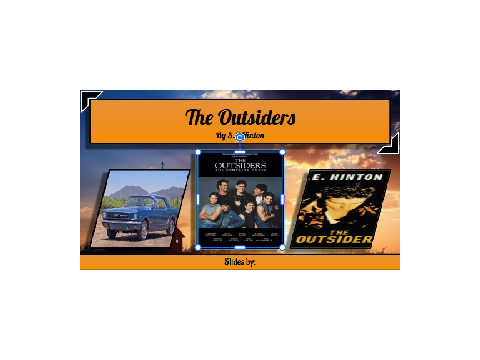 School Slides (The Outsiders)