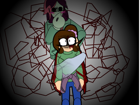 The ghost possessing Mallory! <D
