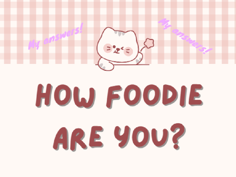 ✧How Foodie Are You?✧ remix