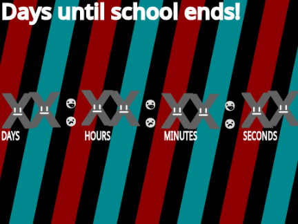 days until school ends!