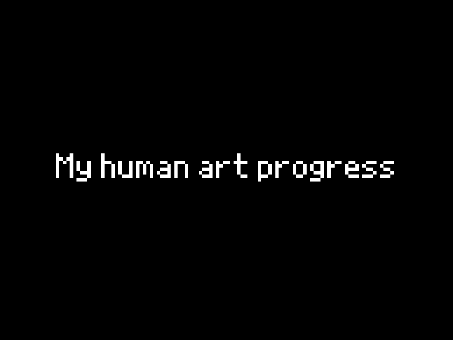My human art progress over 3 years