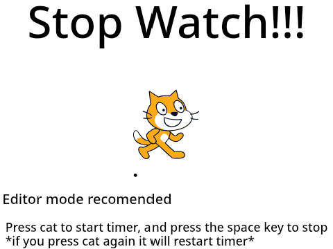Stop Watch Timer