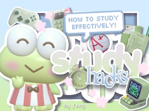 ✒️ | study hacks ʰᵒʷ ᵗᵒ ˢᵗᵘᵈʸ ᵉᶠᶠᵉᶜᵗᶦᵛᵉˡʸ