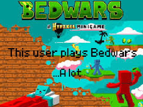 This user plays Bedwars