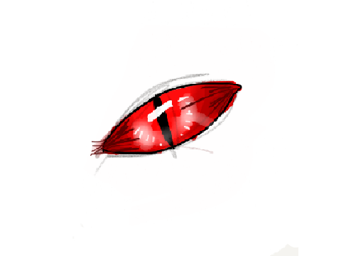 Random Sketch #12 dragon eye