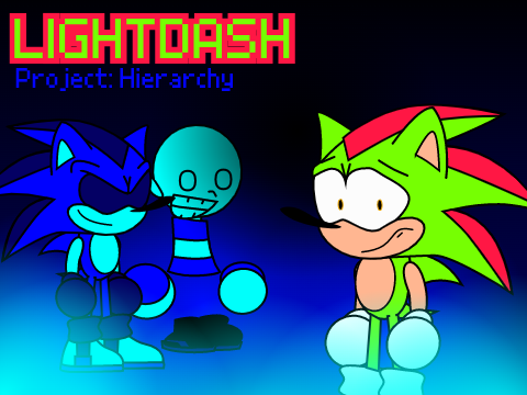 Lightdash The Hedgehog: Project Hierarchy