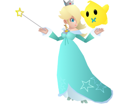 SSB4 Rosalina and  BOWTIE!!! Luma Sprites