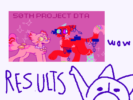 50th project dta results!!
