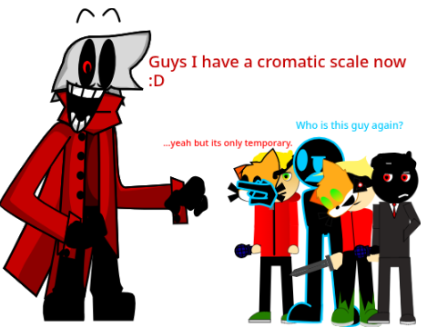 2012.EXE's (temporary) cromatic scale