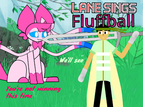 Lane sings Fluffball