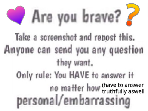 I'M BRAVE HEEHEE