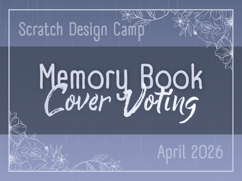 Memory Book Cover Voting ☂︎ SDC April 2026