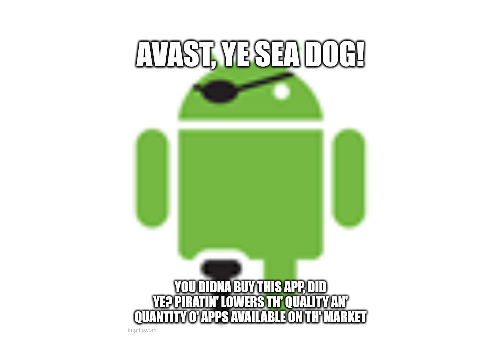 Avast, Ye Sea Dog!
