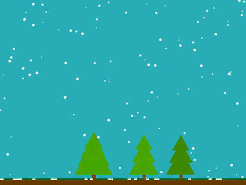 [10] 100% Pen Snow Scene