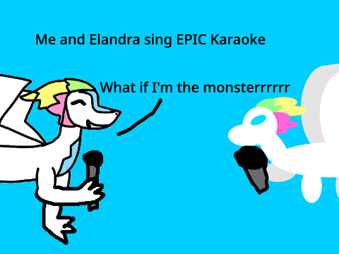 Me and Elandra Sing EPIC Karaoke