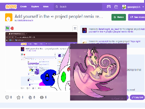 Add yourself in the ∞ project people! remix remix remix remix remix