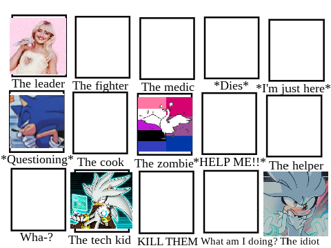Who would you be in a Zombie Apocalypse? remix