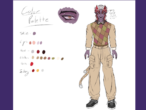 Finally made a ref sheet