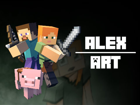 Alex Art || Minecraft