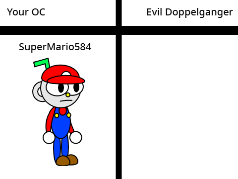 Who do YOU think should be my OC's evil doppelganger?
