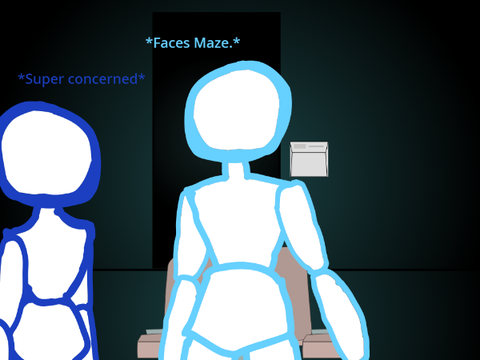 Scene 4 Maze and Zan @GamerRhys