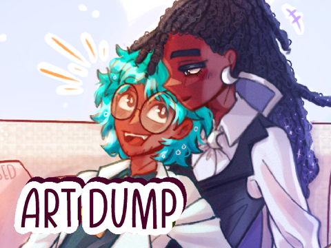 ok guys I’m back sorry for vanishing again lol (art dump)