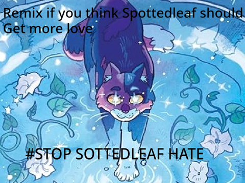 #STOP SPOTTEDLEAF HATE pls remix