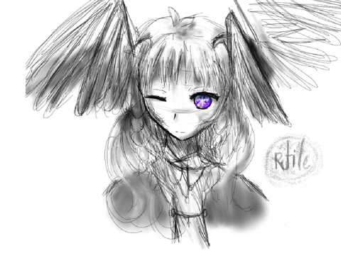 Sort of human drawing practice