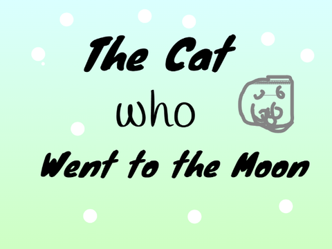 The cat who went to the moon