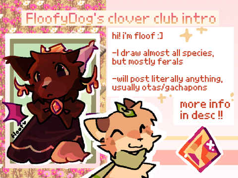 floof's clover club intro !!